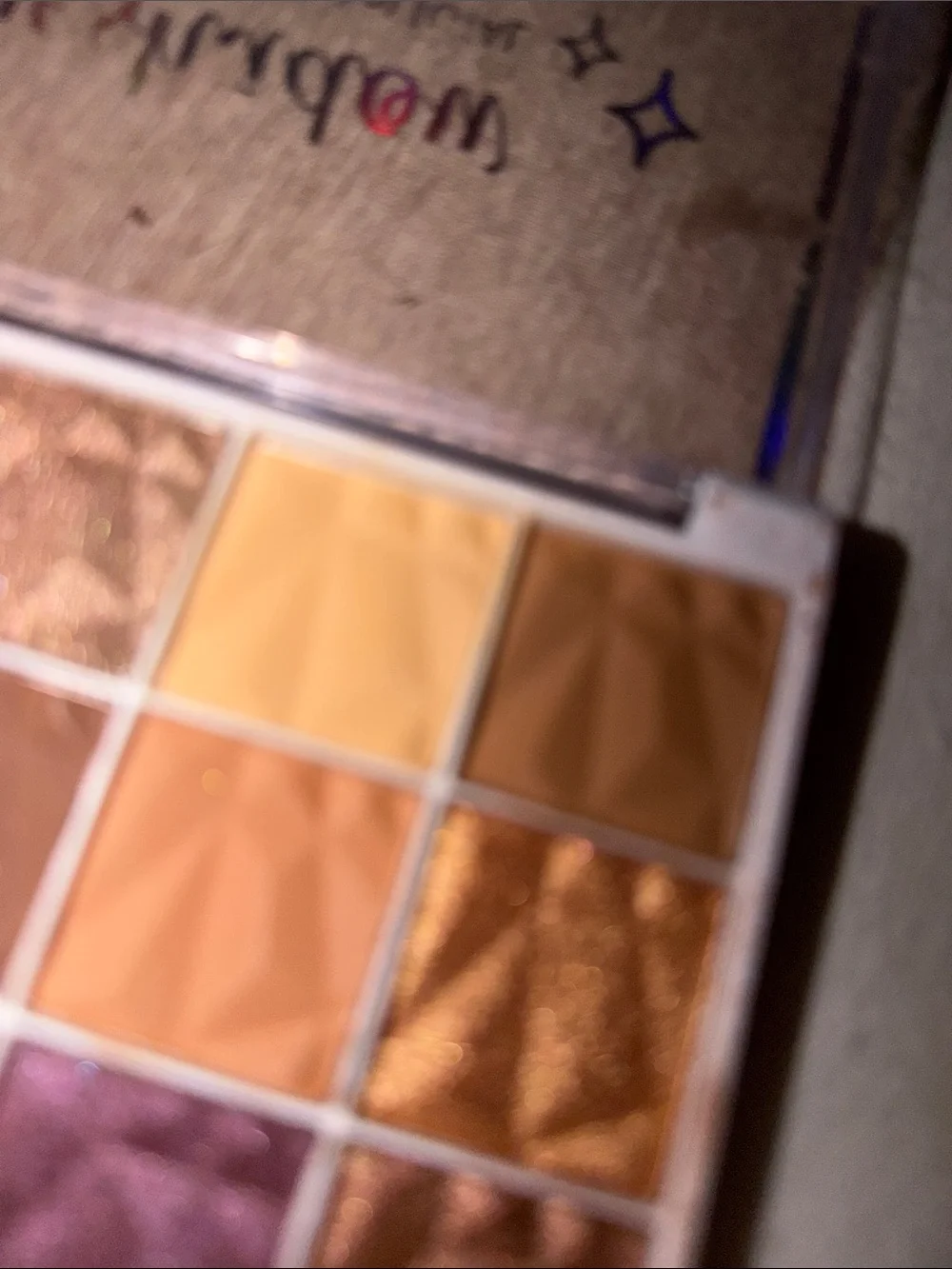 Colourpop eyeshadow set